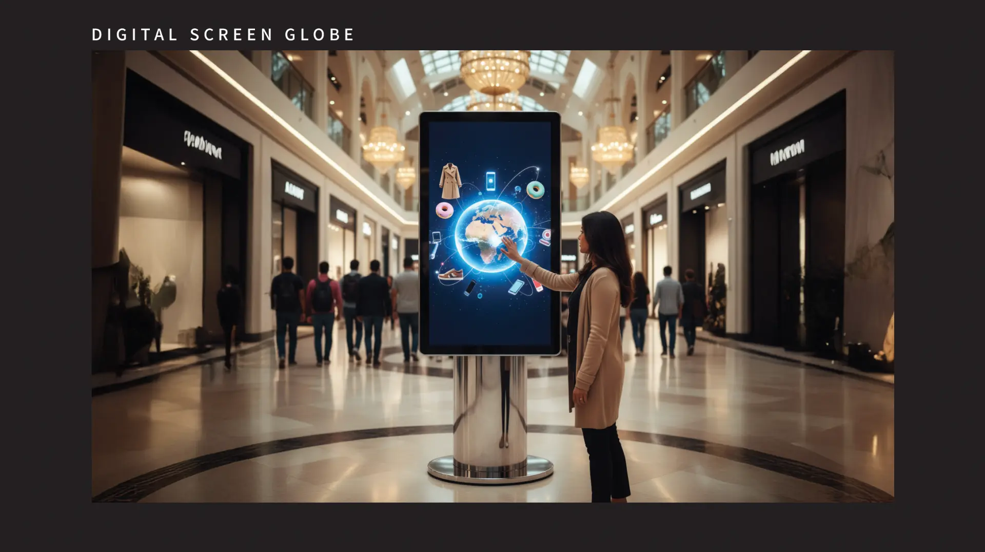 Making the World Feel Easier to Reach · activation 02 / the interactive digital globe