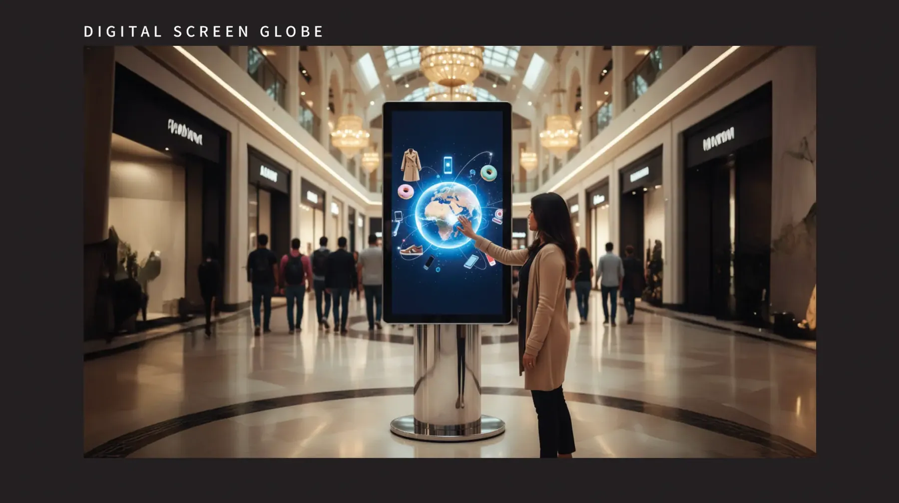Making the World Feel Easier to Reach · activation 02 / the interactive digital globe