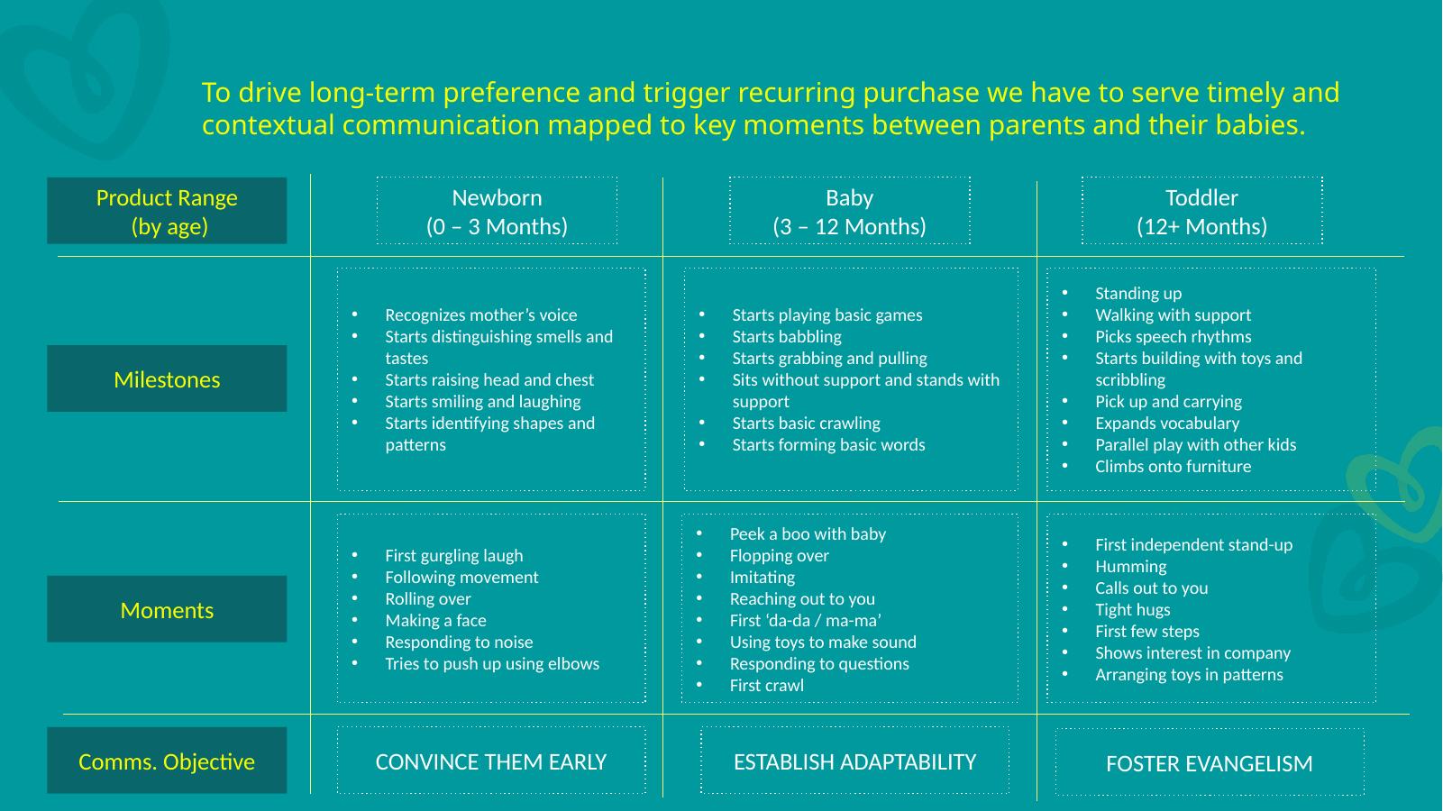 Growing Up Uninterrupted · strategy / lifecycle and milestone planning