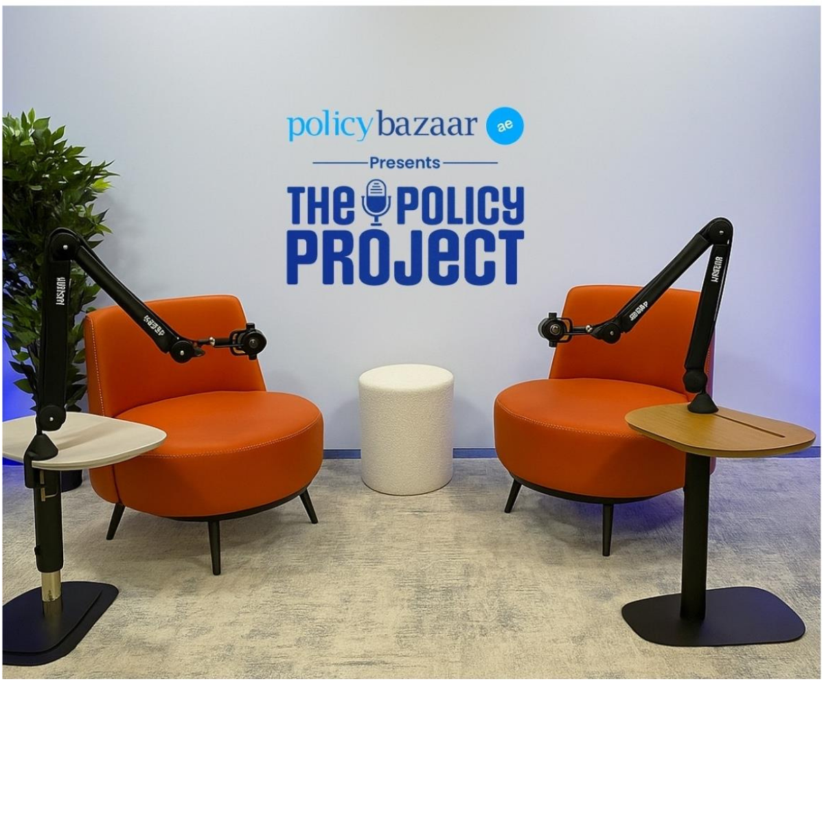 THE POLICY PROJECT · set design / the policybazaar uae studio