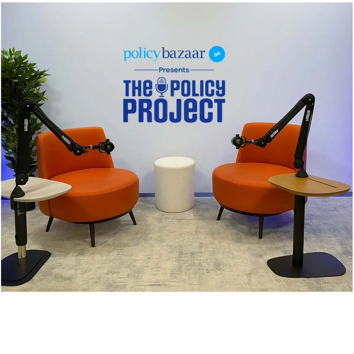 THE POLICY PROJECT · set design / the policybazaar uae studio