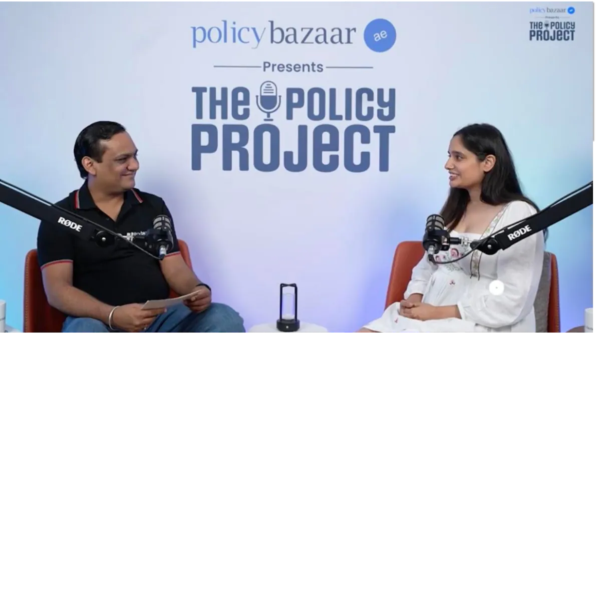 THE POLICY PROJECT · production / episode recording