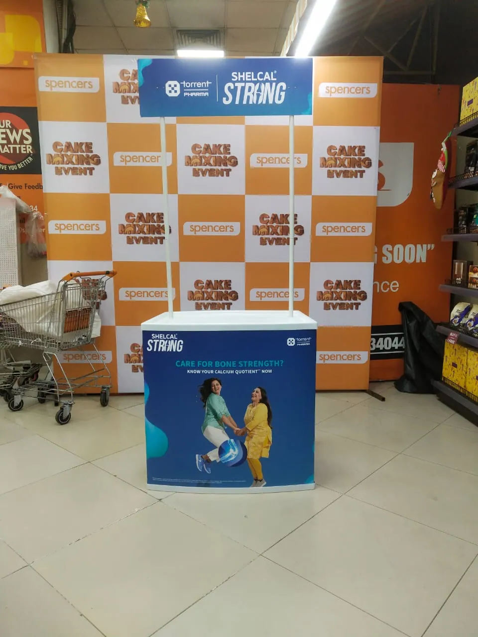 Strength You Could Move Through · retail activation / taking the campaign into high-footfall malls